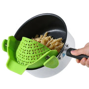 Universal Silicone Clip-On Pot Strainer