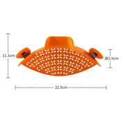 Universal Silicone Clip-On Pot Strainer