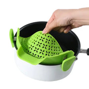 Universal Silicone Clip-On Pot Strainer