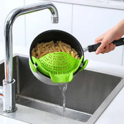 Universal Silicone Clip-On Pot Strainer